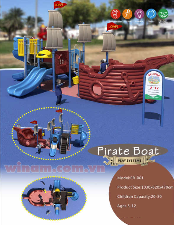 Sân chơi liên hoàn - Play-PR-001