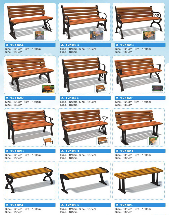 Bàn ghế công cộng - W-12182